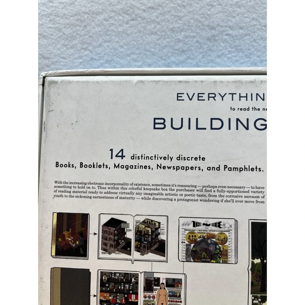 Building Stories By Chris Ware‎ 3rd Edition Graphic Novel Set of 14 Box 2012